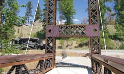 spring creek bridge winthrop wa