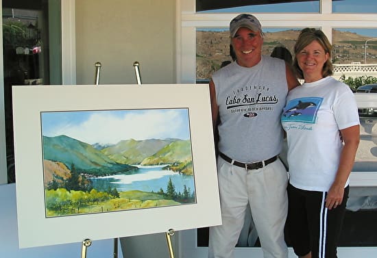 paula christen Watercolors art classes in Winthrop WA