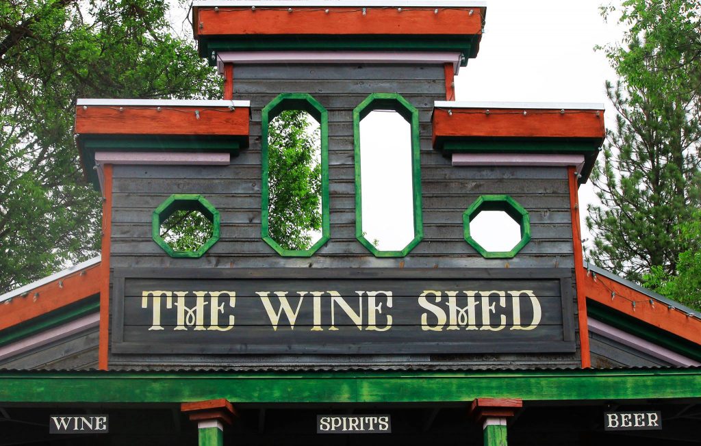 The Wine Shed Storefront winthrop washington