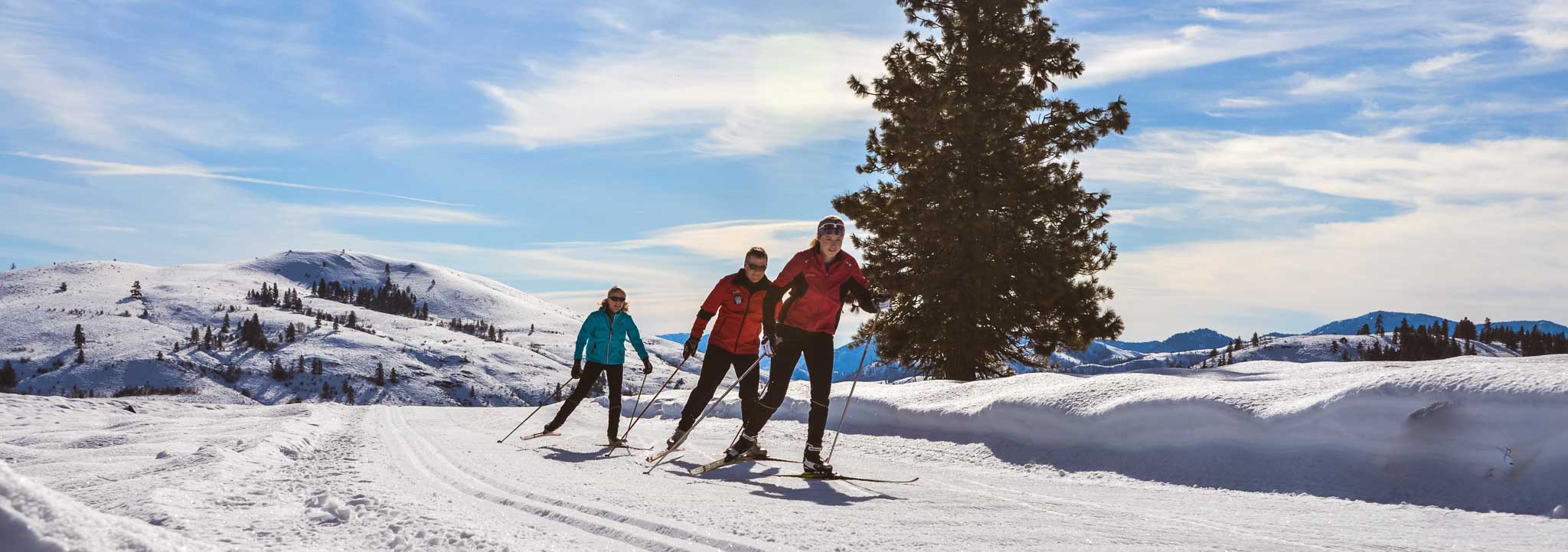 Cross Country Ski Winthrop Washington Longest network of trails