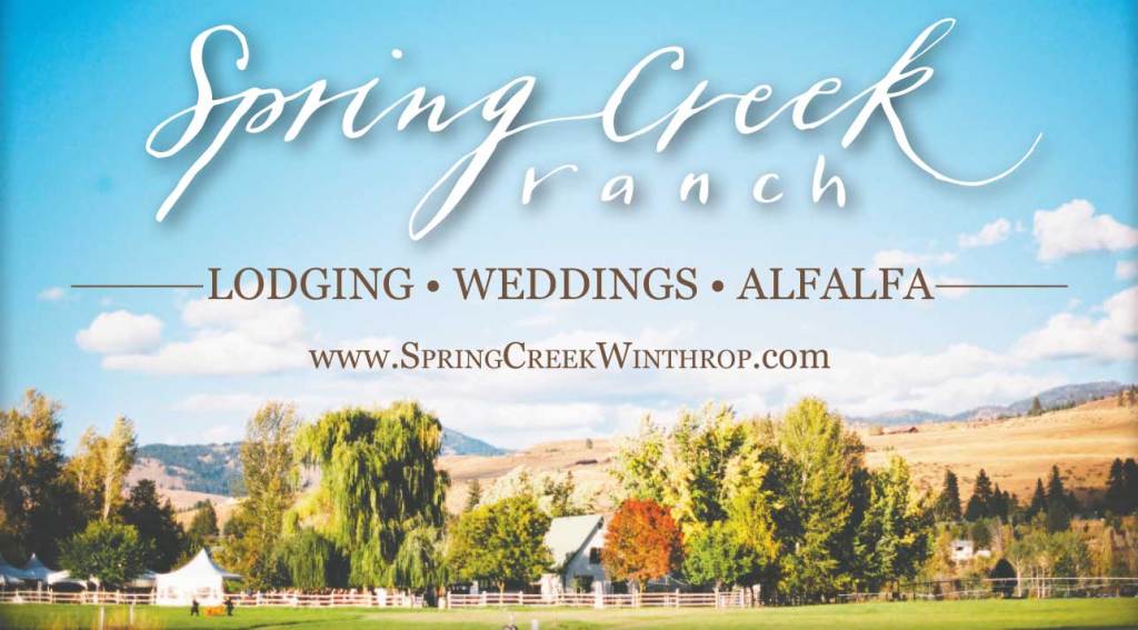 Wedding venue in Winthrop Washington Lodging Camping Spring Creek Ranch