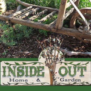 Inside Out home and Garden shop in Winthrop WA