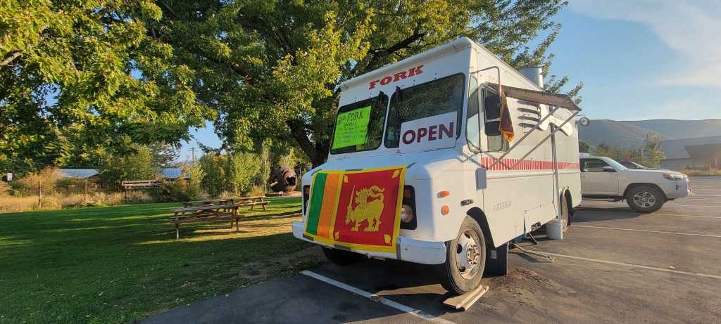 Fork Food truck in Winthrop, Catering Methow Valley