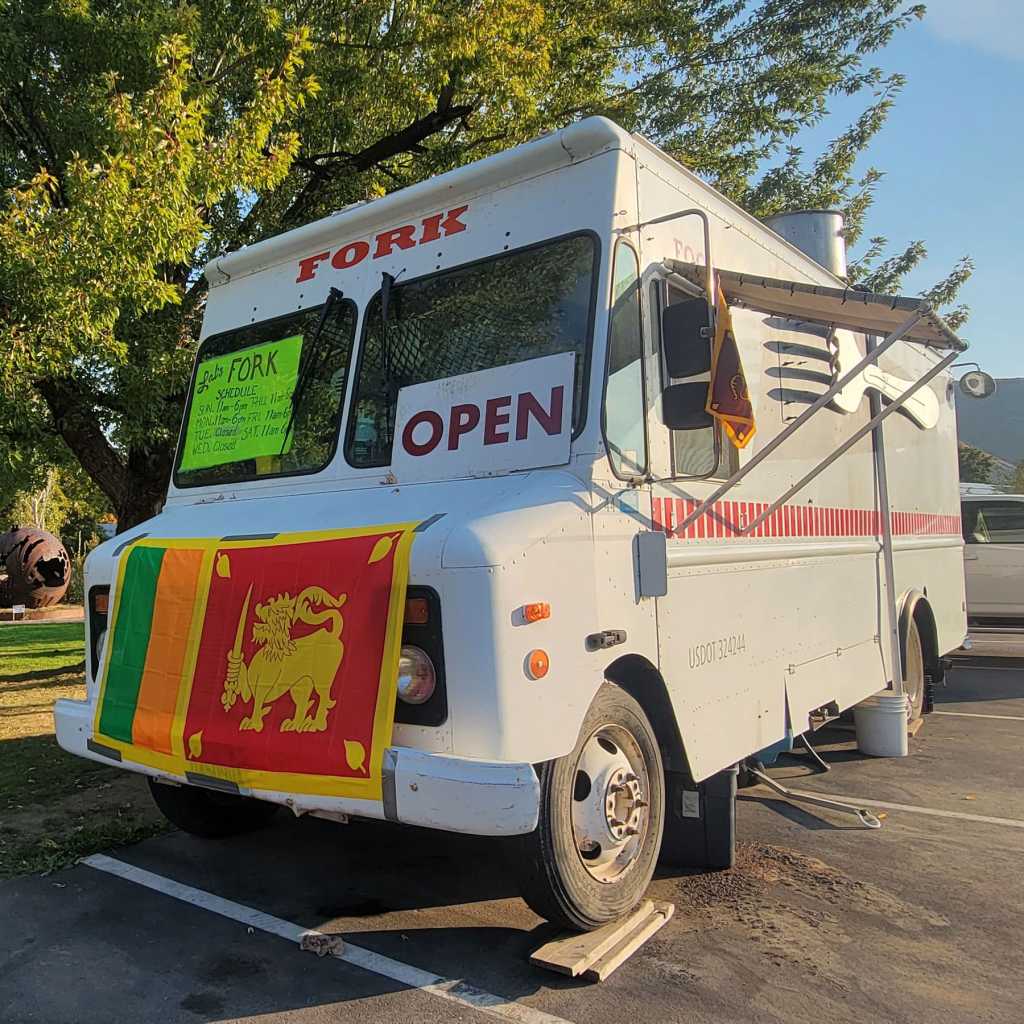 Fork Food truck in Winthrop, Catering Methow Valley