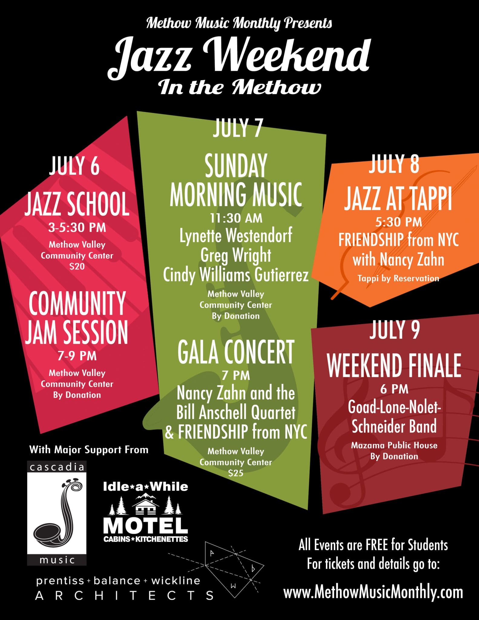Jazz Weekend in the Methow · Winthrop Washington
